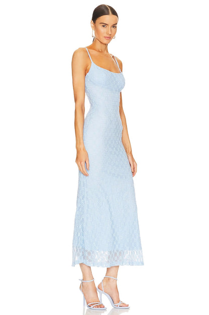 Adoni Mesh Maxi Dress