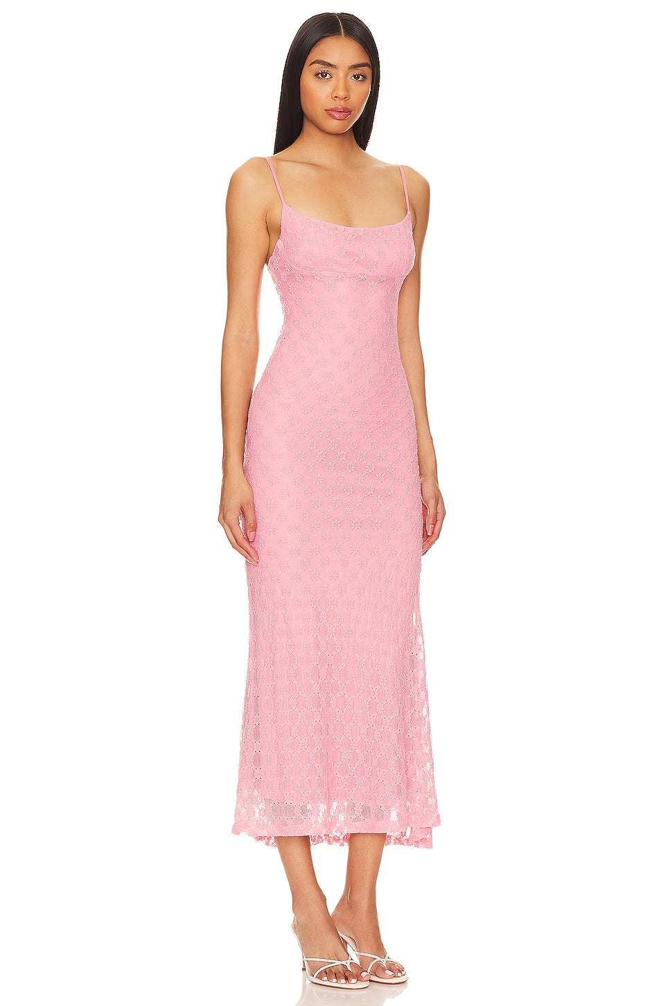 Adoni Mesh Maxi Dress